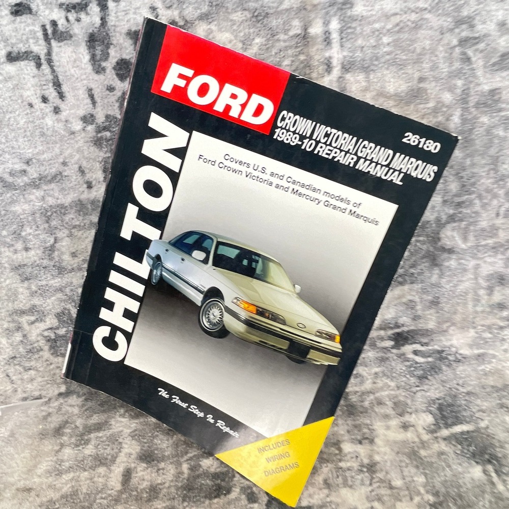 Chilton Ford Crown Victoria Mercury Grand Marquis 1989-10 Repair Manual
